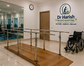 Wheelchair Assistance at Dr. Harish Kumawat Physio Hospital Kuchaman